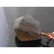 Huge Smokey Quartz and Copper Necklace