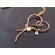 Hand Made Heart Pendant Necklace