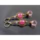 Shades of Pink, Dangle Earrings
