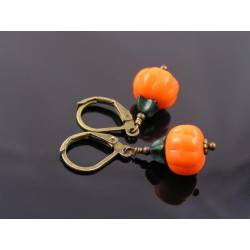 Pumpkin Earrings, Halloween Earrings