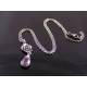 Amethyst Rose Necklace