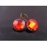High Impact Red Earrings