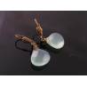 Mint Green Chalcedony Earrings