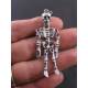 Movable Skeleton Necklace, Halloween Necklace