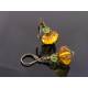 Pumpkin Earrings, Halloween Jewelry