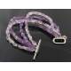 Four Strand Amethyst Bracelet