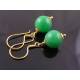 Tsavorite Garnet Vermeil Earrings