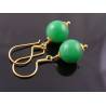 Tsavorite Garnet Vermeil Earrings