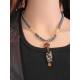 Pearl, Moonstone and Crystal Necklace