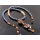 Pearl, Moonstone and Crystal Necklace