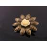 Ivory Flower Brooch