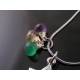 Star of David Necklace with Gemstones, Judaica Jewelry
