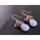 Natural Blue Chalcedony Earrings