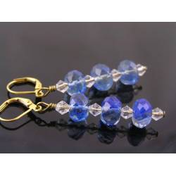 Blueberry Quartz Earrings