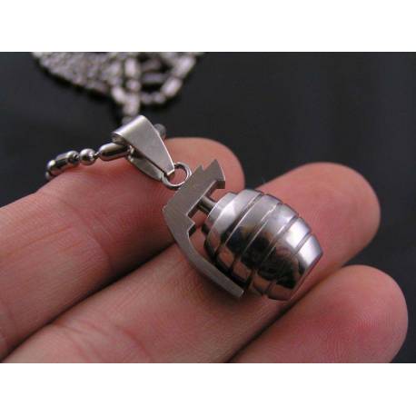 Grenade Necklace, Weapon Necklace