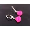 Pink Chalcedony Earrings