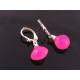 Pink Chalcedony Earrings