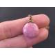 Unusual Natural Pink Jasper Heart Necklace
