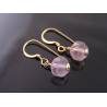Ametrine Earrings, gold filled
