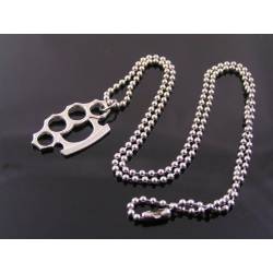 Knuckle Duster Necklace