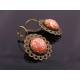 Ornate Vintage Filigree Earrings, Choose your Colour