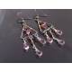 Gunmetal Chandelier Earrings