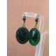 Sparkling Green Earrings