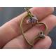 Crystal Set Heart Necklace