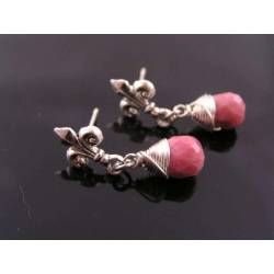 Rhodonite Earrings