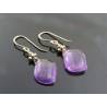 Amethyst Sterling Silver Earrings