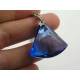 Large Blue Gem Necklace