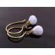 Blue Oregon Owyhee Opal Earrings
