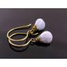 Blue Oregon Owyhee Opal Earrings