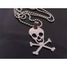 Skull and Cross Bones Necklace