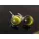 Olive Sleeper Earrings