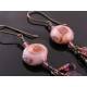 Opulent Lampwork Charm Earrings