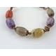 Quartz, Carnelian, Amethyst and Opal Bracelet