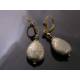Pyrite and Garnet Earrings