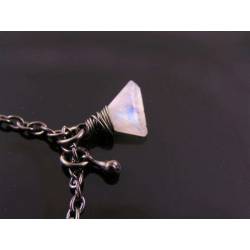 Rainbow Moonstone Necklace