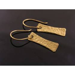 Hammered Panel Earrings