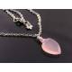 Pink Chalcedony Necklace