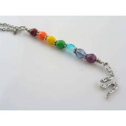 Rainbow Snake Necklace