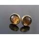 Topaz Crystal Stud Earrings