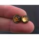 Topaz Crystal Stud Earrings