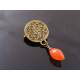 Carnelian Brooch