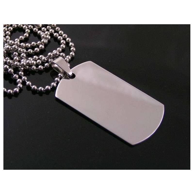 Dog Tag Necklace, Army Dog Tag