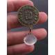 Chalcedony Brooch