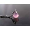 Pink Chalcedony Necklace