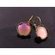 Shimmering Pink Earrings