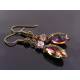 Rare Vintage Crystal Earrings